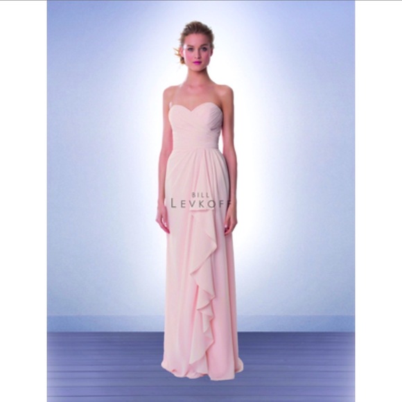 light pink strapless bridesmaid dress Short Blush Pink Bridesmaid Dresses Strapless Cheap Bridesmaid Dress ARD1382